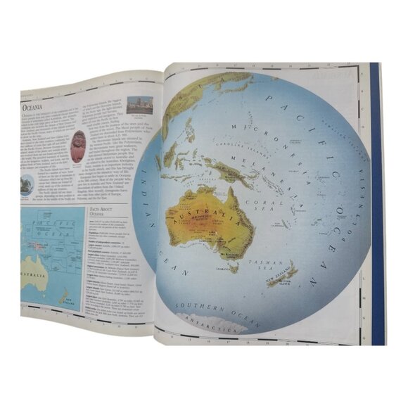 The Picture Atlas of the World Hardbound Book Vintage by Richard Kemp Copyright - Picture 14 of 14